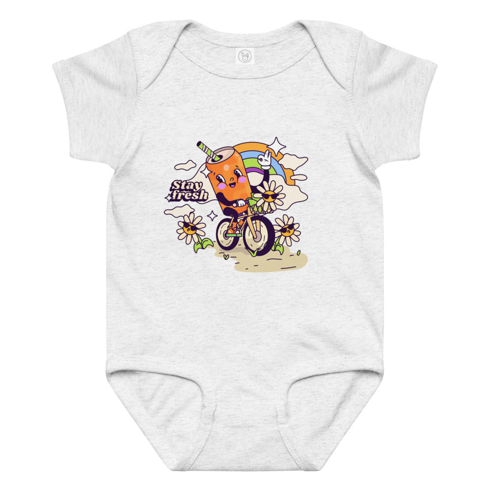 Stay fresh | Baby Jersey Bodysuit | Rabbit Skins 4424