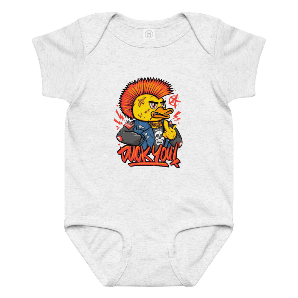 Duck you | Baby Jersey Bodysuit | Rabbit Skins 4424