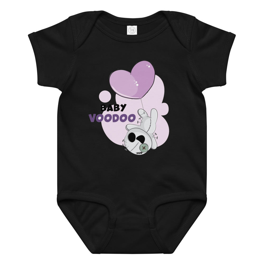 Ted heart - Baby voodoo | Baby Jersey Bodysuit | Rabbit Skins 4424