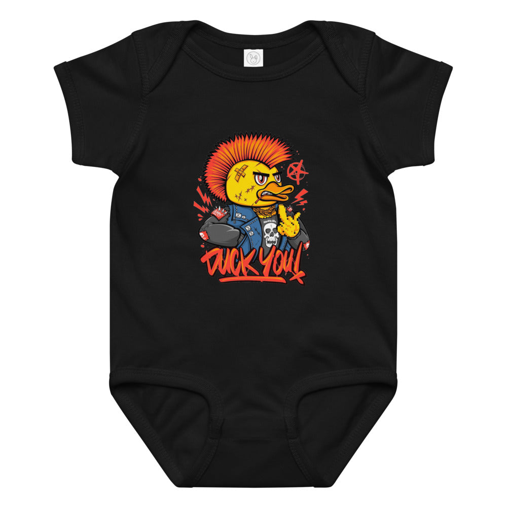 Duck you | Baby Jersey Bodysuit | Rabbit Skins 4424