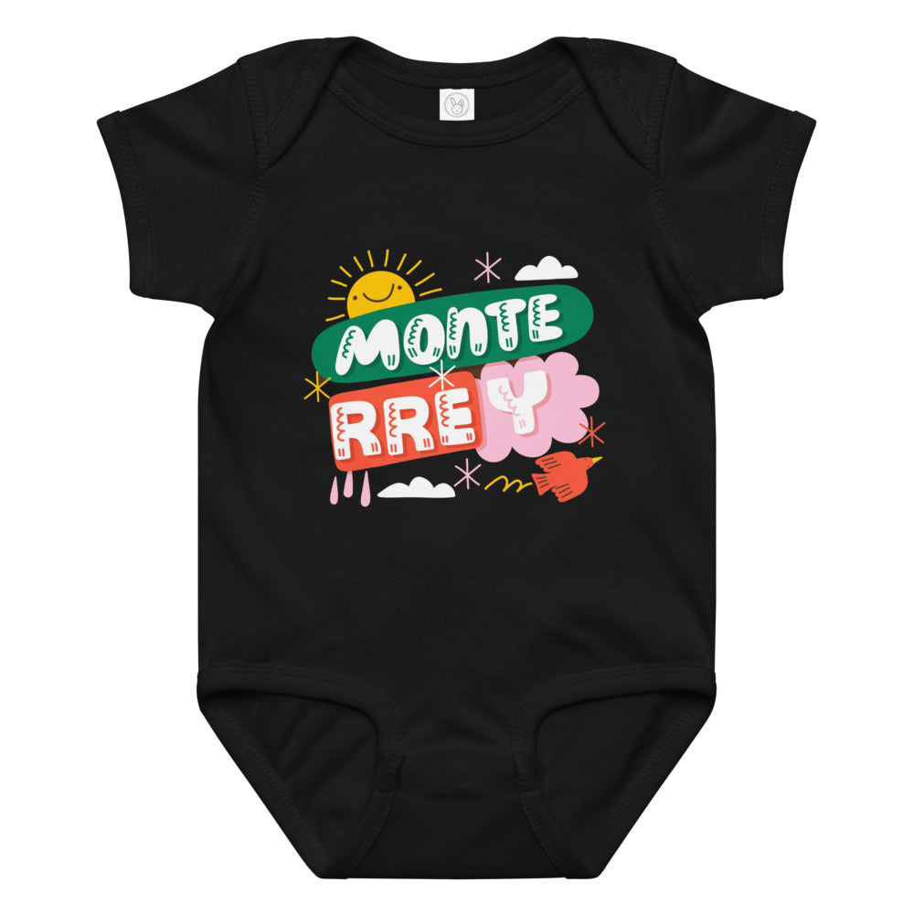 Monte rrey | Baby Jersey Bodysuit | Rabbit Skins 4424