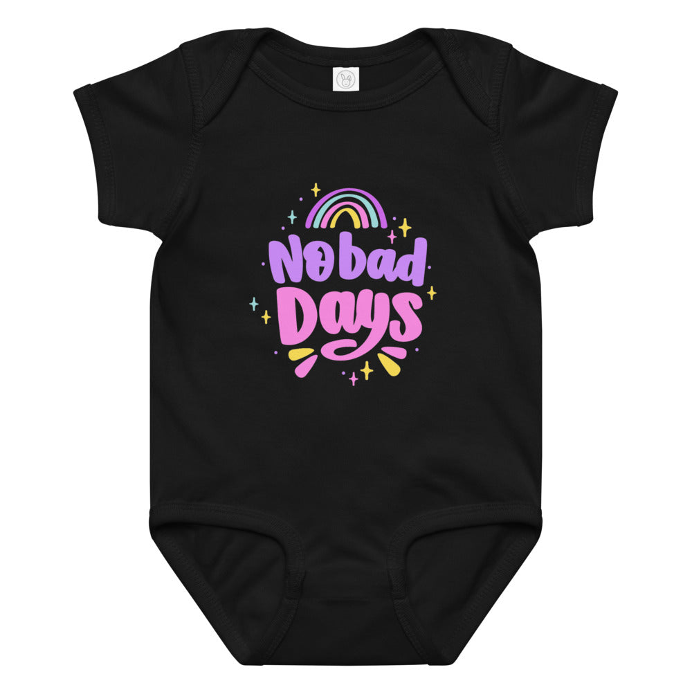 No bad days | Baby Jersey Bodysuit | Rabbit Skins 4424