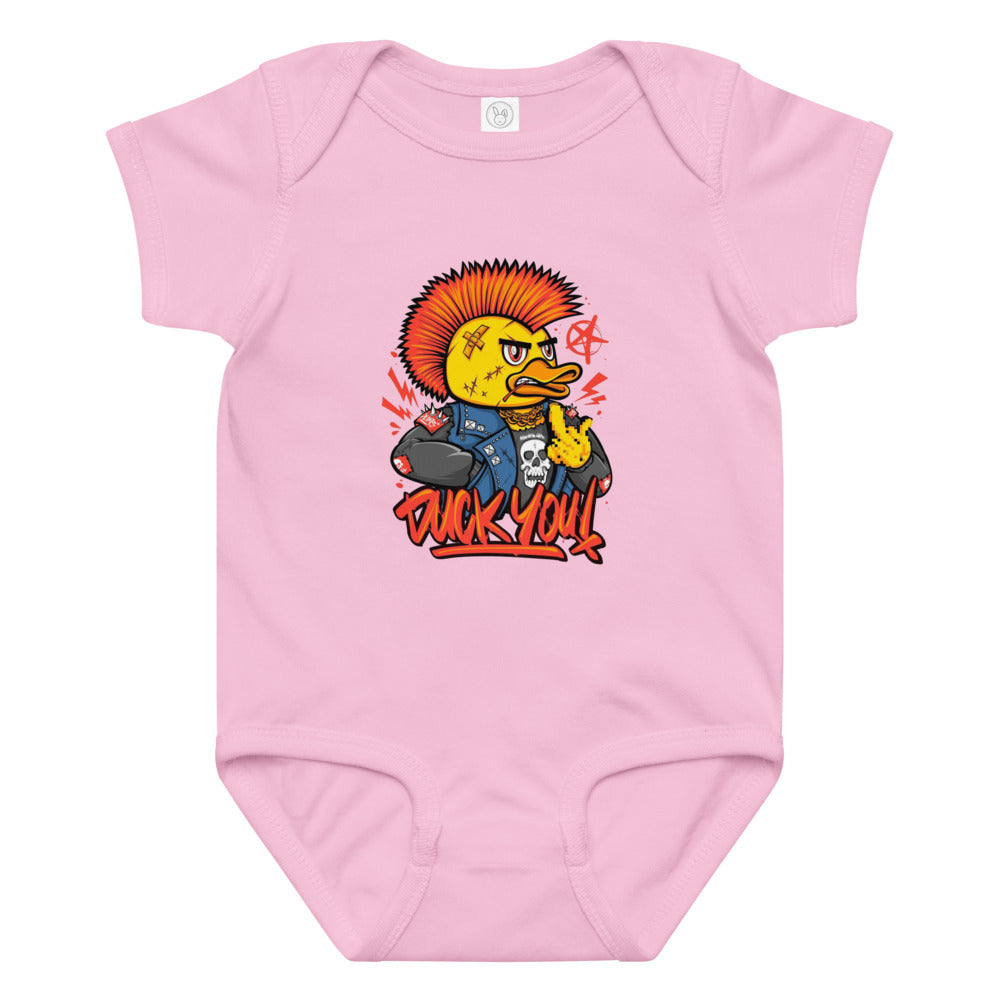 Duck you | Baby Jersey Bodysuit | Rabbit Skins 4424