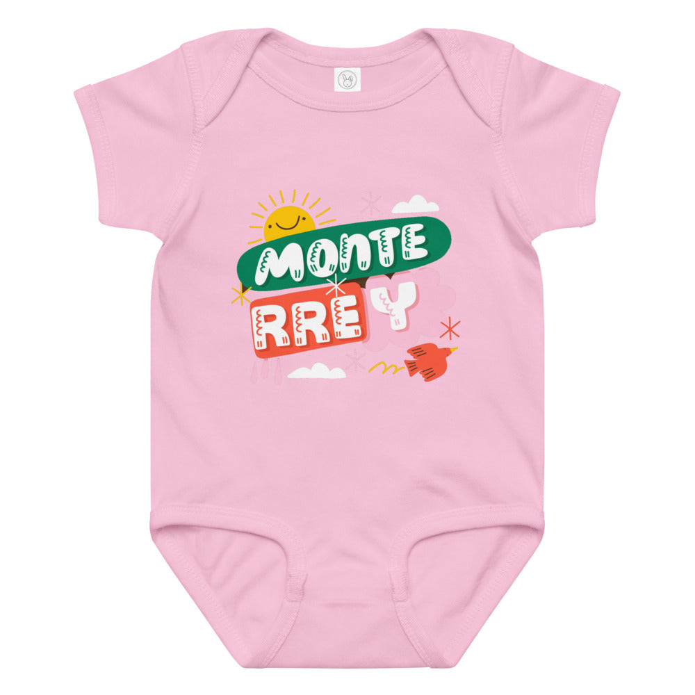 Monte rrey | Baby Jersey Bodysuit | Rabbit Skins 4424