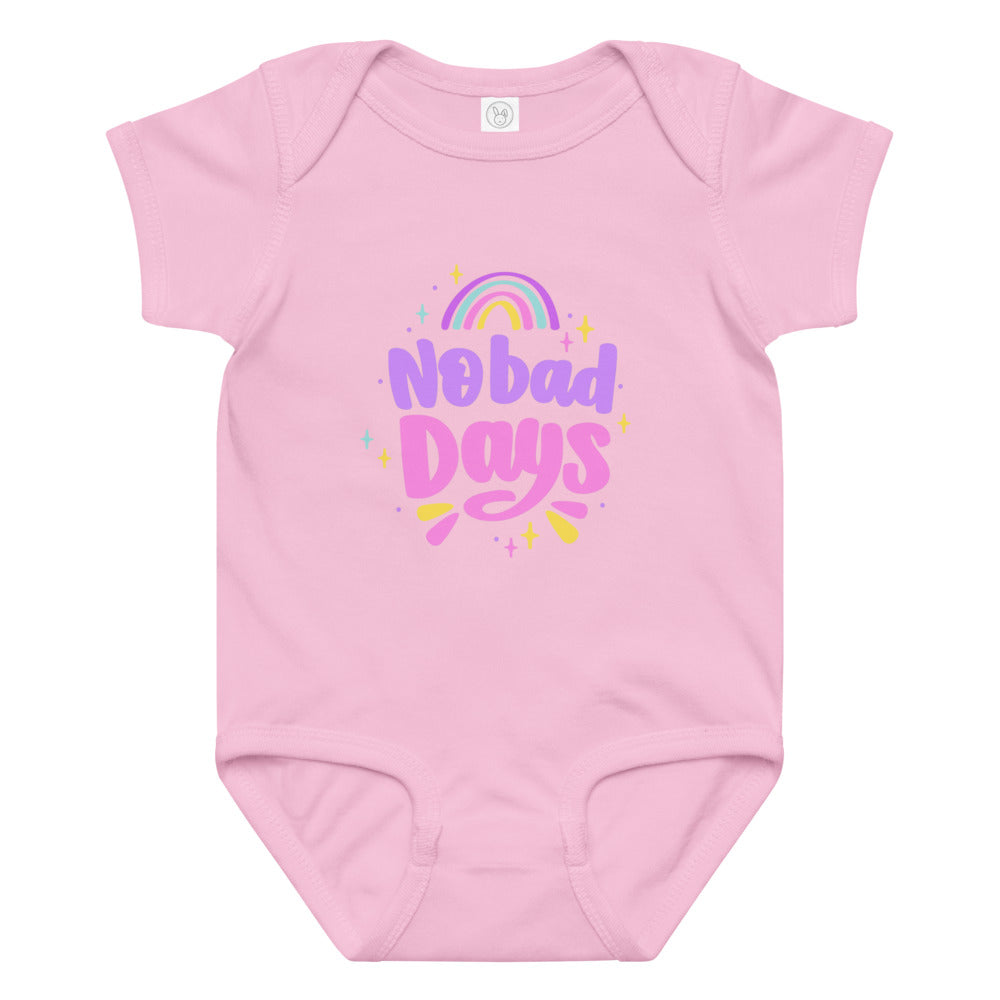 No bad days | Baby Jersey Bodysuit | Rabbit Skins 4424