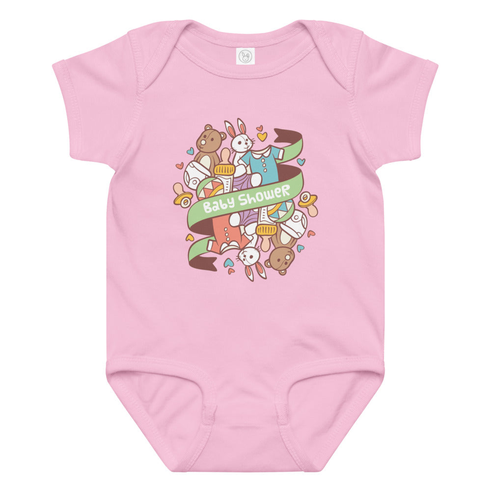 Baby shower | Baby Jersey Bodysuit | Rabbit Skins 4424