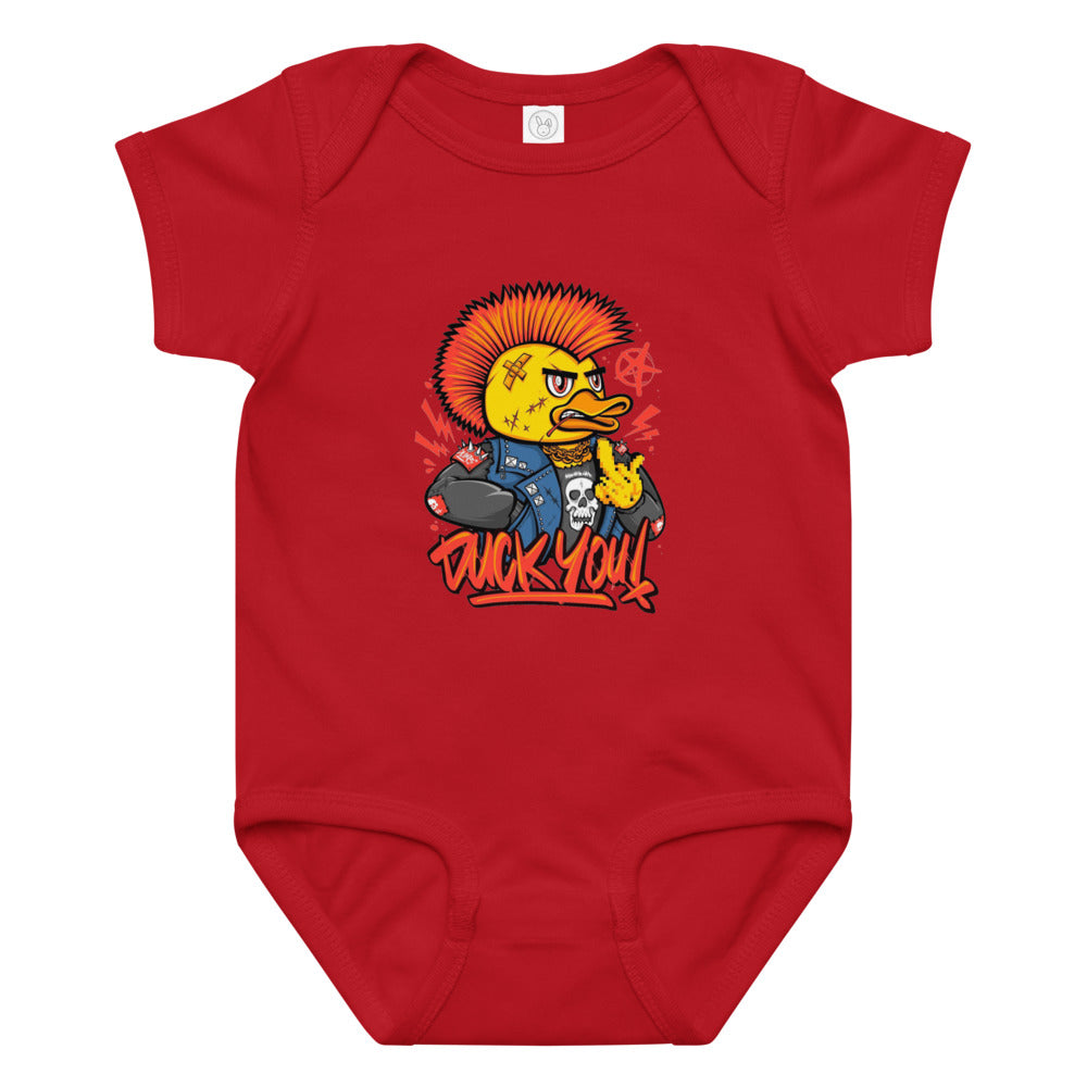 Duck you | Baby Jersey Bodysuit | Rabbit Skins 4424