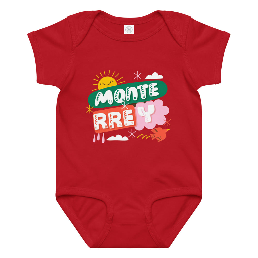 Monte rrey | Baby Jersey Bodysuit | Rabbit Skins 4424