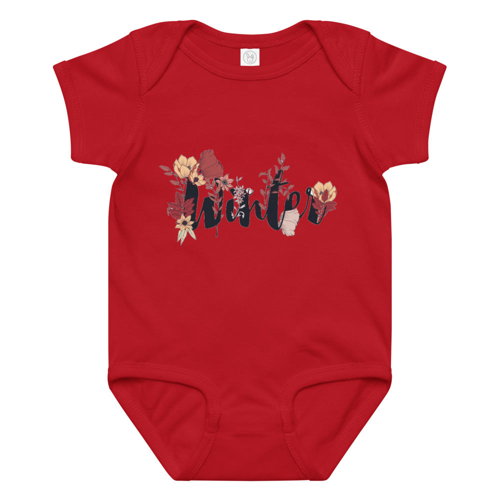 Winter | Baby Jersey Bodysuit | Rabbit Skins 4424