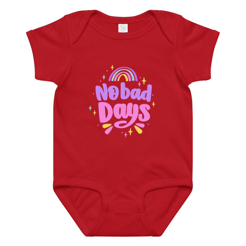 No bad days | Baby Jersey Bodysuit | Rabbit Skins 4424