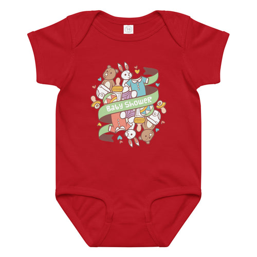 Baby shower | Baby Jersey Bodysuit | Rabbit Skins 4424