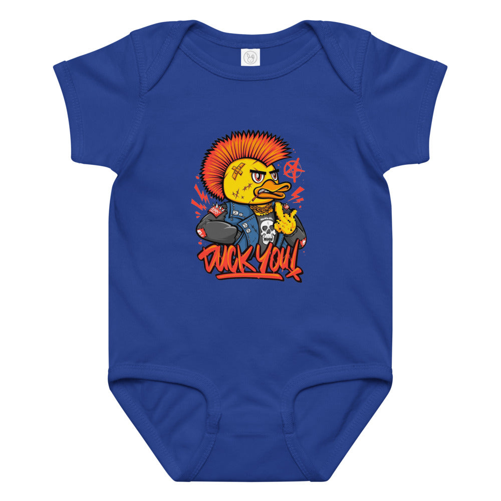Duck you | Baby Jersey Bodysuit | Rabbit Skins 4424