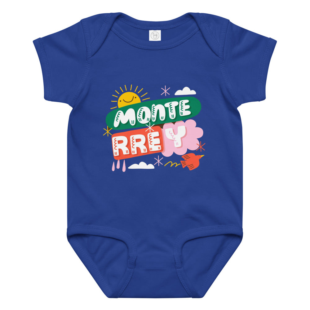 Monte rrey | Baby Jersey Bodysuit | Rabbit Skins 4424