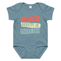 Find the beauty in every day | Baby Jersey Bodysuit | Rabbit Skins 4424