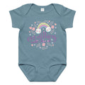 Rainbow - Everything will be ok | Baby Jersey Bodysuit | Rabbit Skins 4424