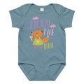 Orange fox - Ẹnoy the day | Baby Jersey Bodysuit | Rabbit Skins 4424
