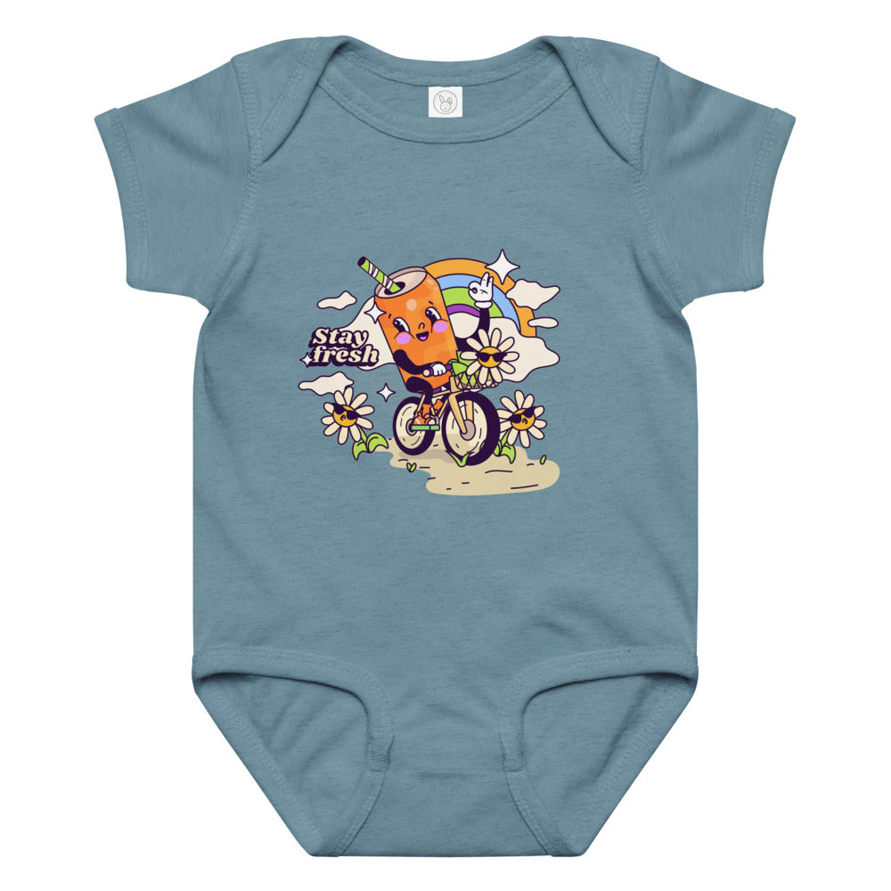 Stay fresh | Baby Jersey Bodysuit | Rabbit Skins 4424