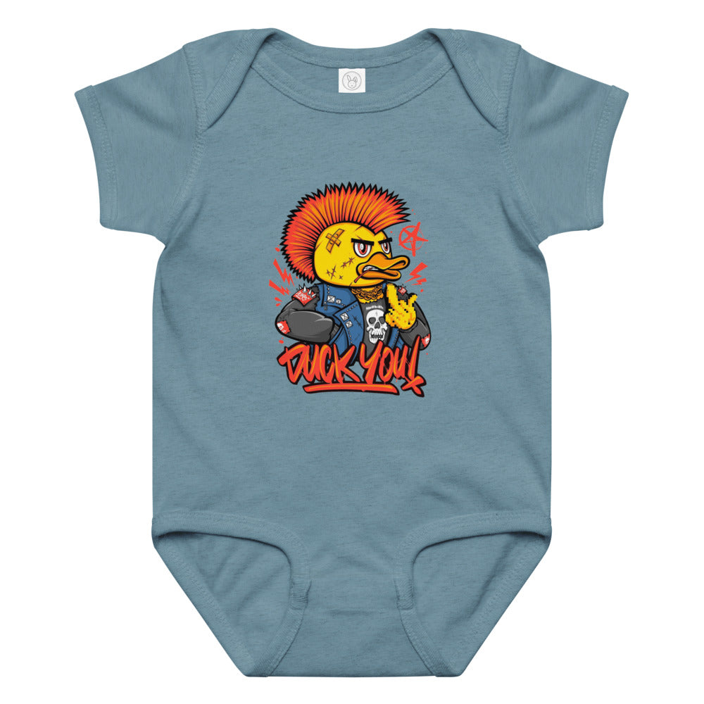 Duck you | Baby Jersey Bodysuit | Rabbit Skins 4424