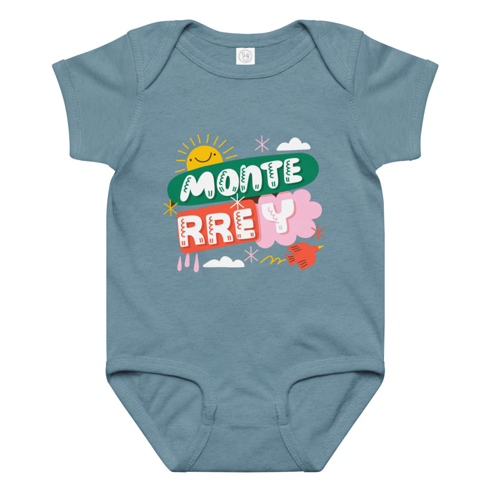 Monte rrey | Baby Jersey Bodysuit | Rabbit Skins 4424