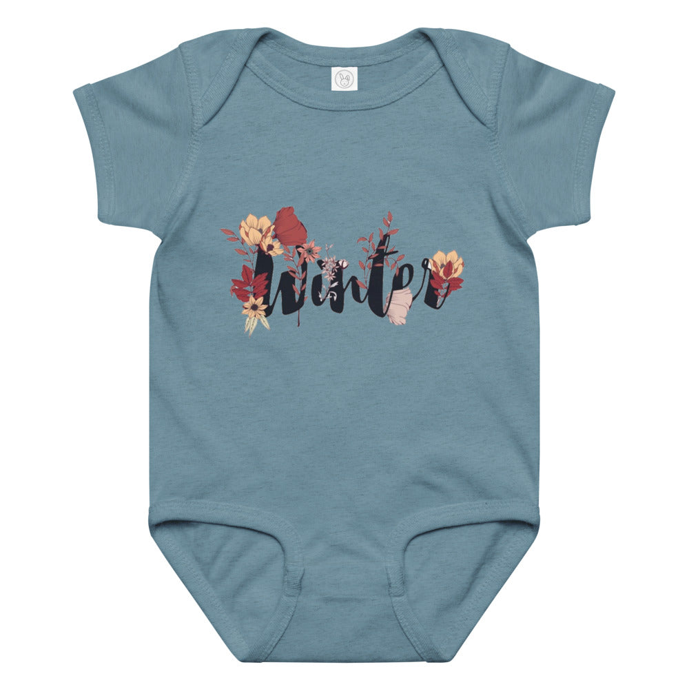 Winter | Baby Jersey Bodysuit | Rabbit Skins 4424