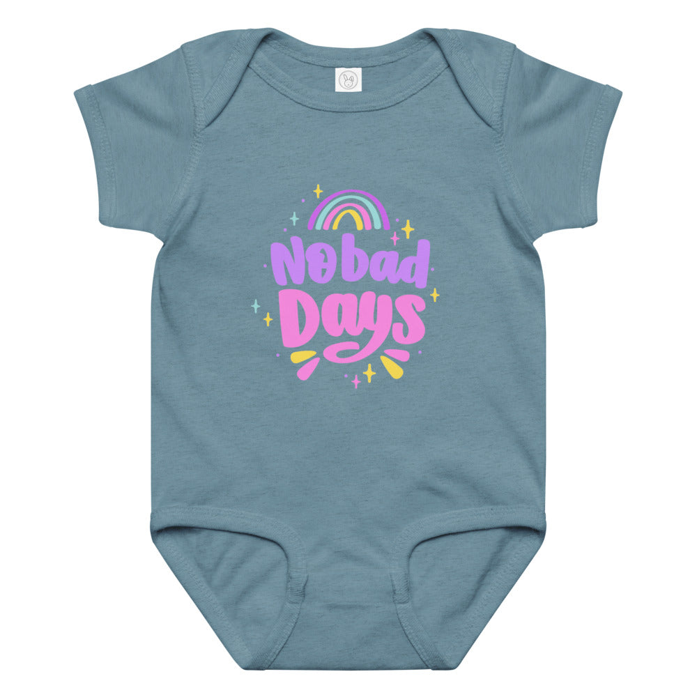 No bad days | Baby Jersey Bodysuit | Rabbit Skins 4424