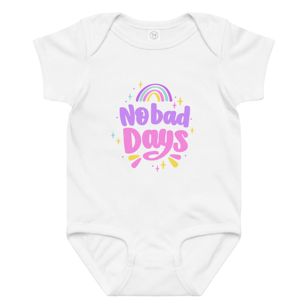 No bad days | Baby Jersey Bodysuit | Rabbit Skins 4424