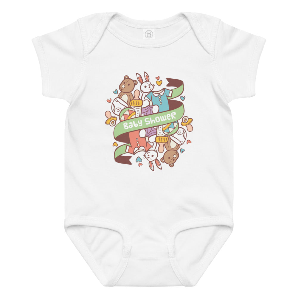 Baby shower | Baby Jersey Bodysuit | Rabbit Skins 4424