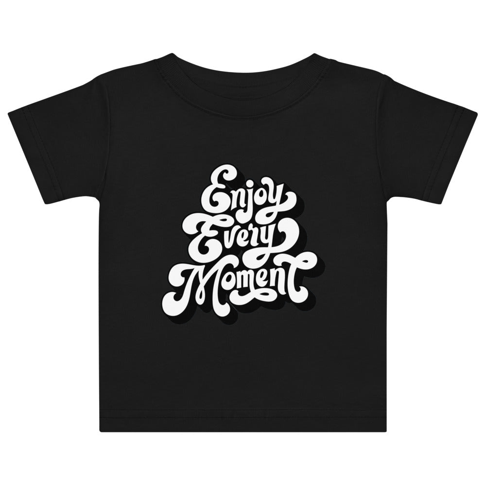 Enjoy every moments white | Baby Jersey T-Shirt | Rabbit Skins 3322