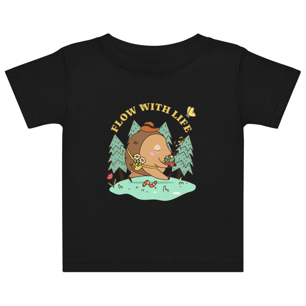 Flow with life | Baby Jersey T-Shirt | Rabbit Skins 3322