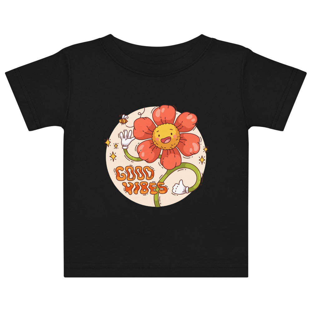 Good vides | Baby Jersey T-Shirt | Rabbit Skins 3322