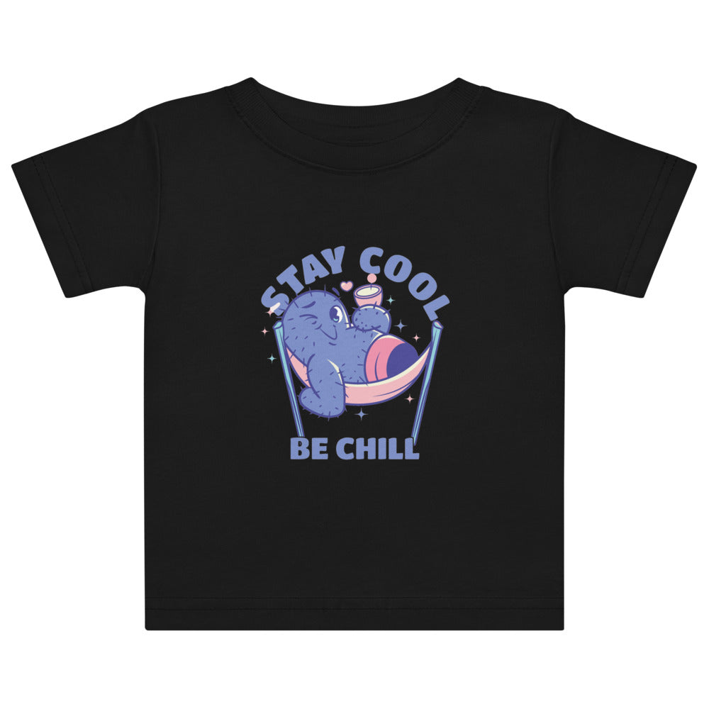 Stay cool be chill | Baby Jersey T-Shirt | Rabbit Skins 3322