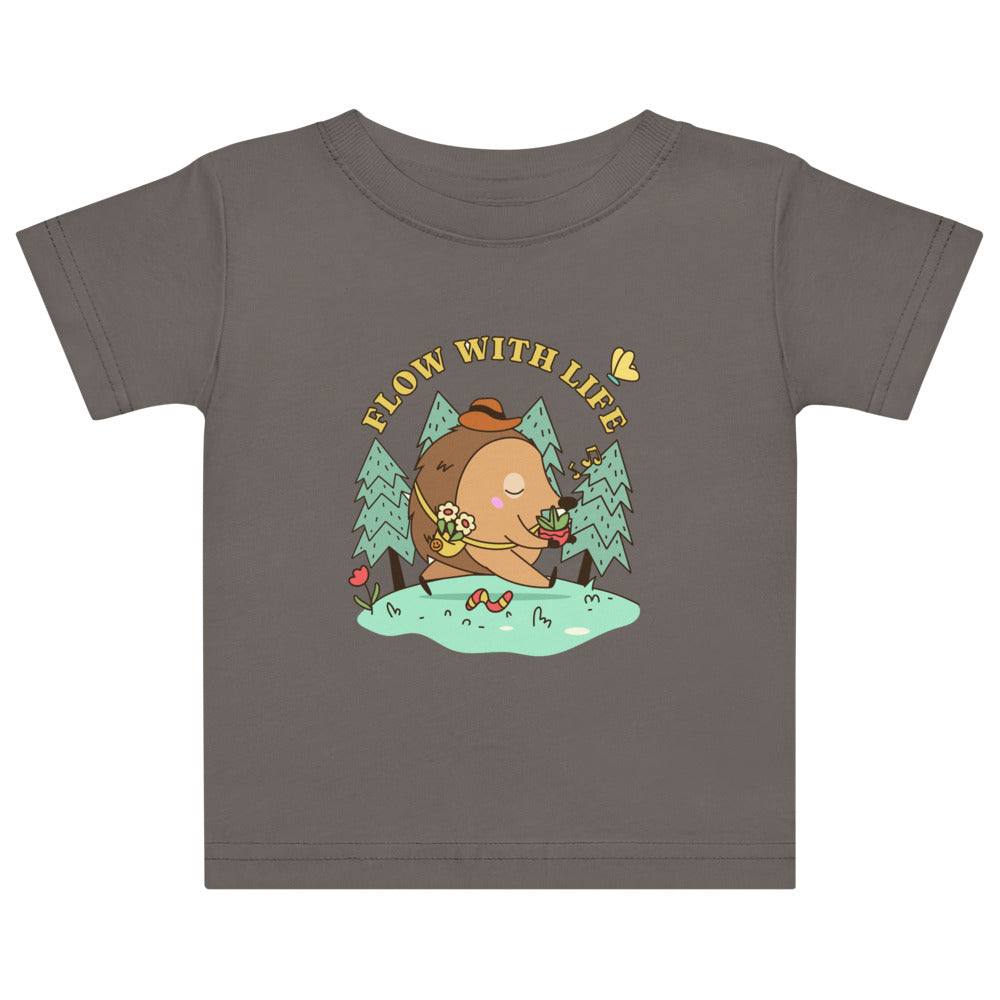 Flow with life | Baby Jersey T-Shirt | Rabbit Skins 3322