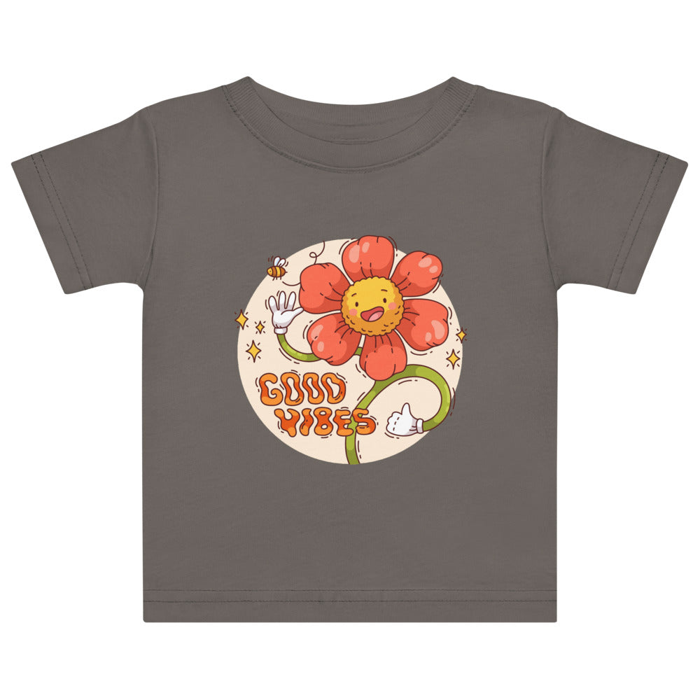 Good vides | Baby Jersey T-Shirt | Rabbit Skins 3322