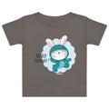 Green rabbit - HIP HIP HOORAAAY | Baby Jersey T-Shirt | Rabbit Skins 3322