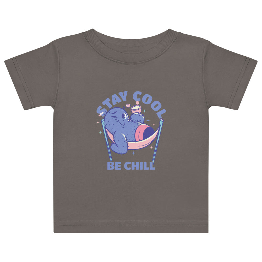 Stay cool be chill | Baby Jersey T-Shirt | Rabbit Skins 3322
