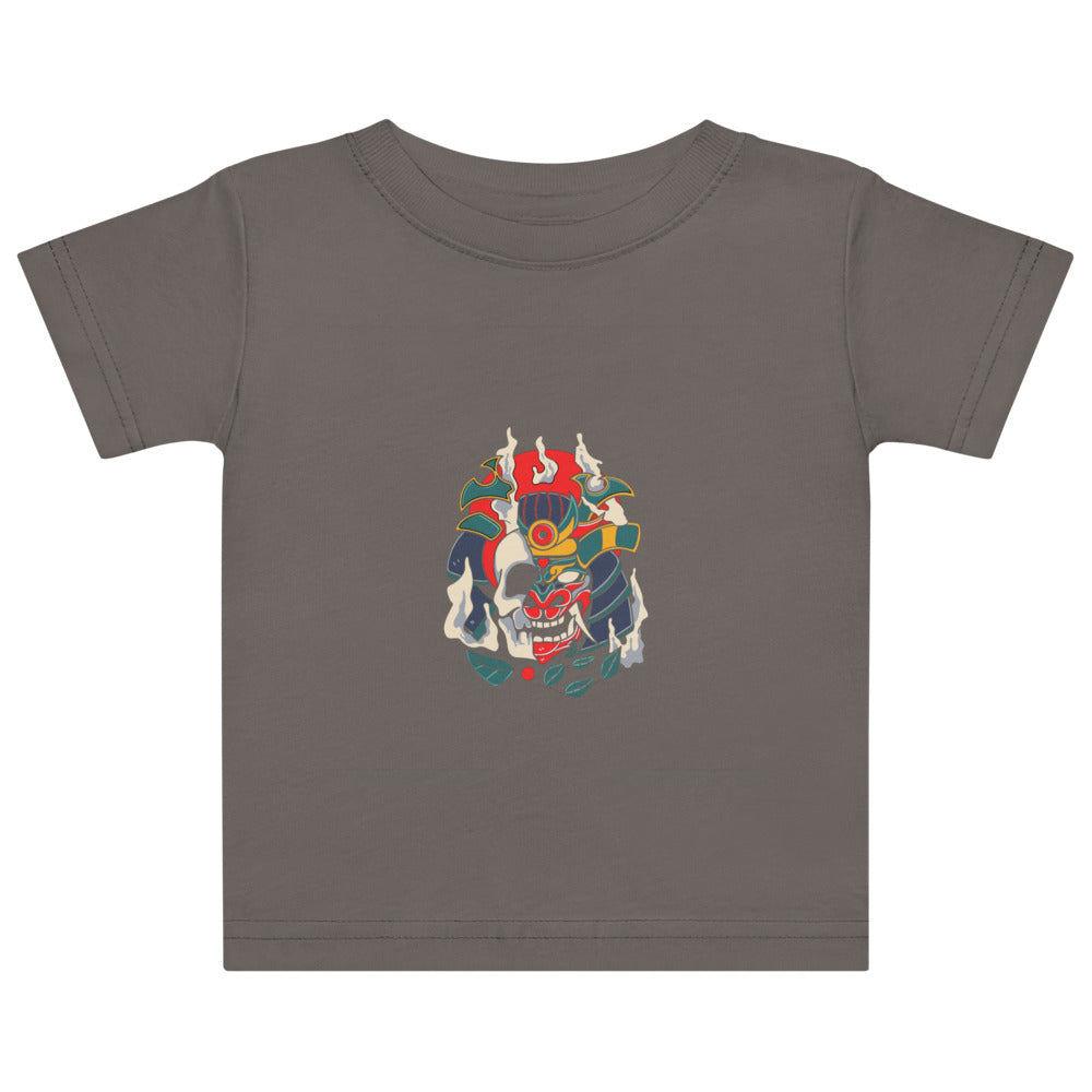 Samurai skull | Baby Jersey T-Shirt | Rabbit Skins 3322