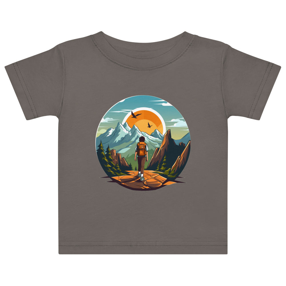 Mountain traveling | Baby Jersey T-Shirt | Rabbit Skins 3322