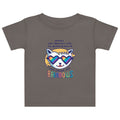 When you reduce life to block & white - you never see rainbows | Baby Jersey T-Shirt | Rabbit Skins 3322