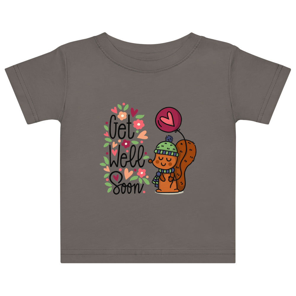 Get well soon | Baby Jersey T-Shirt | Rabbit Skins 3322