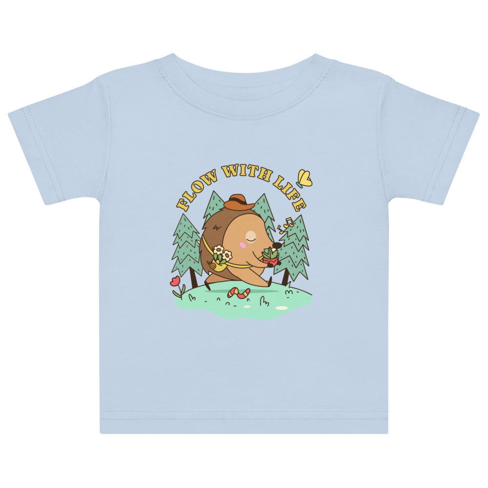 Flow with life | Baby Jersey T-Shirt | Rabbit Skins 3322