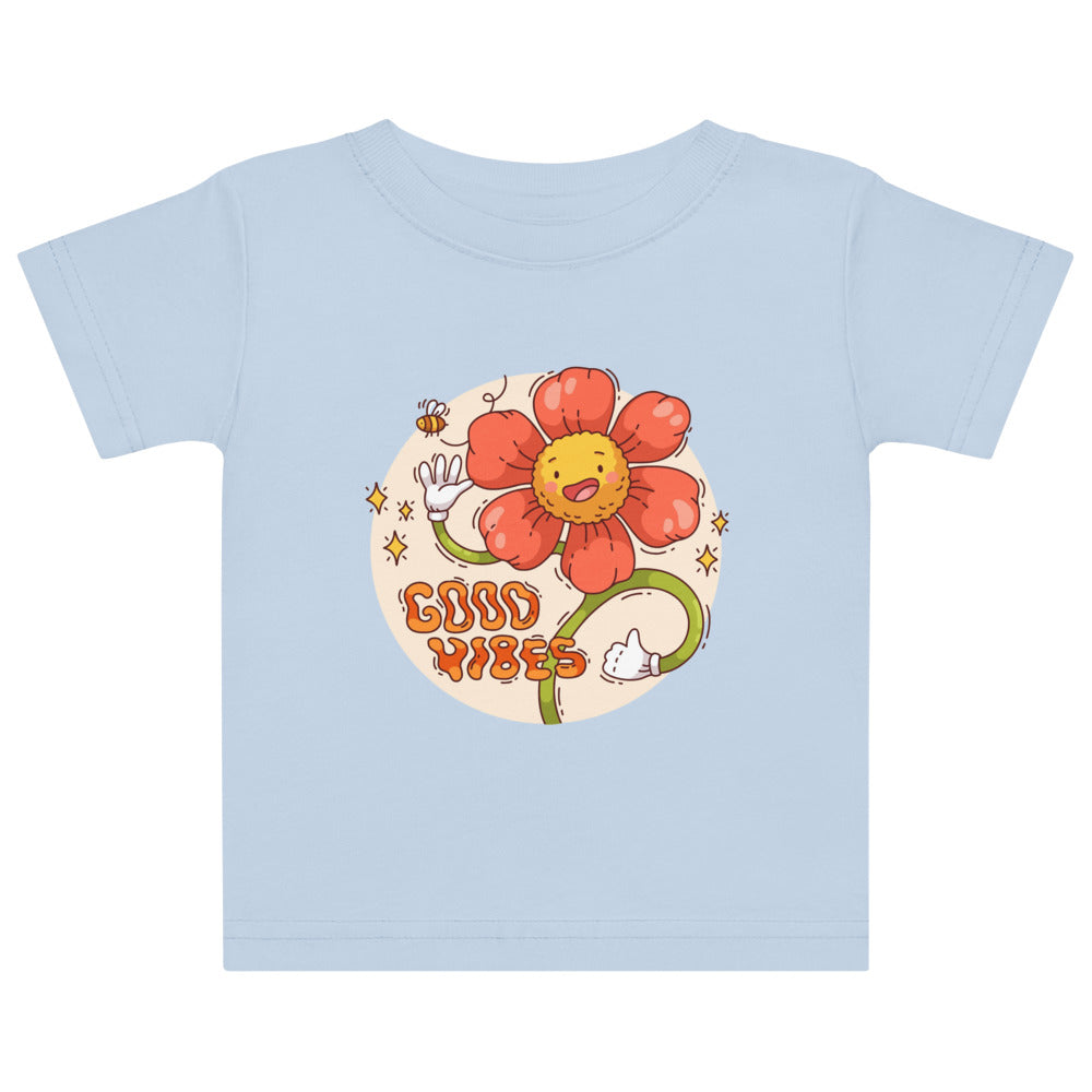 Good vides | Baby Jersey T-Shirt | Rabbit Skins 3322