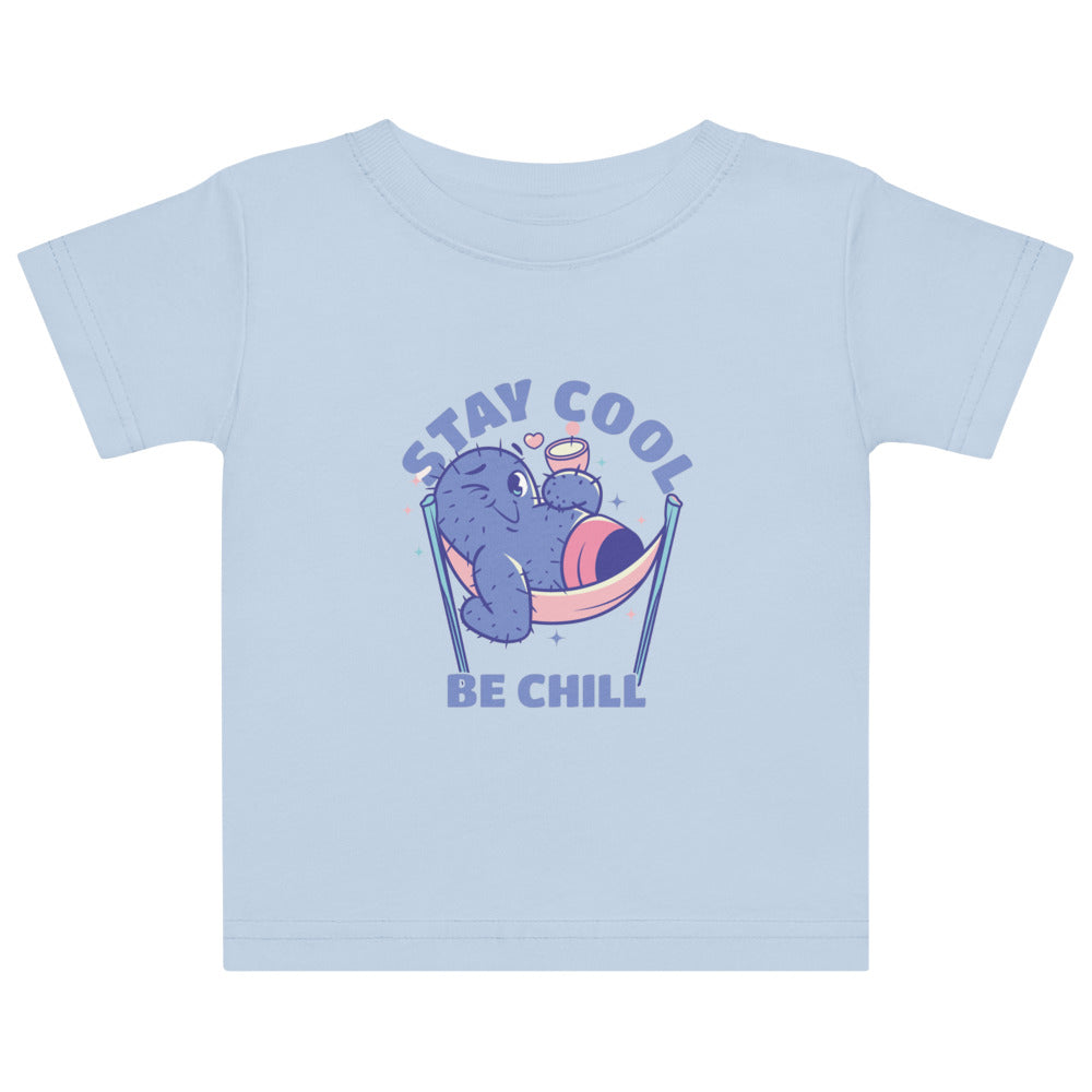 Stay cool be chill | Baby Jersey T-Shirt | Rabbit Skins 3322