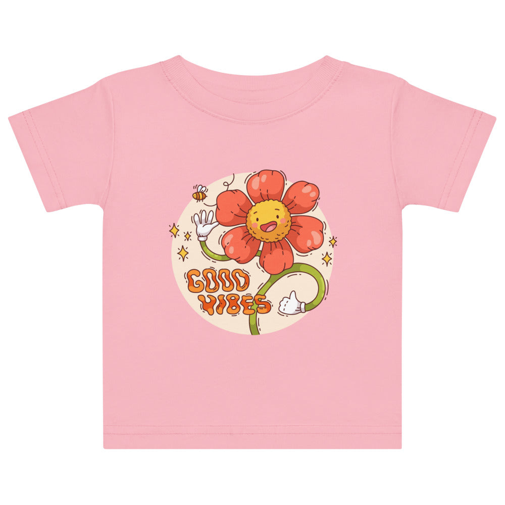 Good vides | Baby Jersey T-Shirt | Rabbit Skins 3322