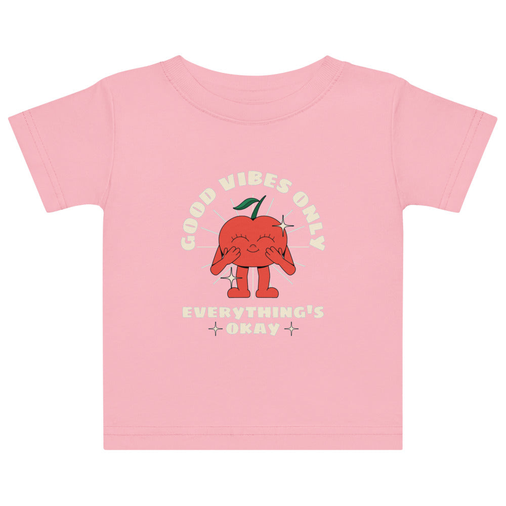 Good vides only - everything's okay | Baby Jersey T-Shirt | Rabbit Skins 3322