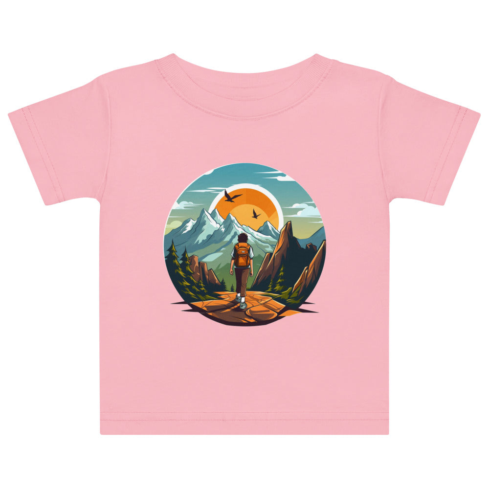 Mountain traveling | Baby Jersey T-Shirt | Rabbit Skins 3322
