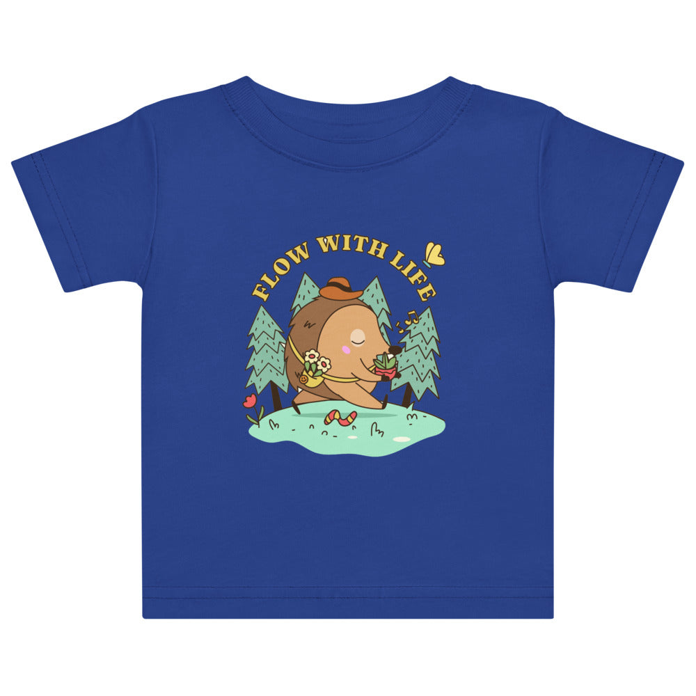 Flow with life | Baby Jersey T-Shirt | Rabbit Skins 3322