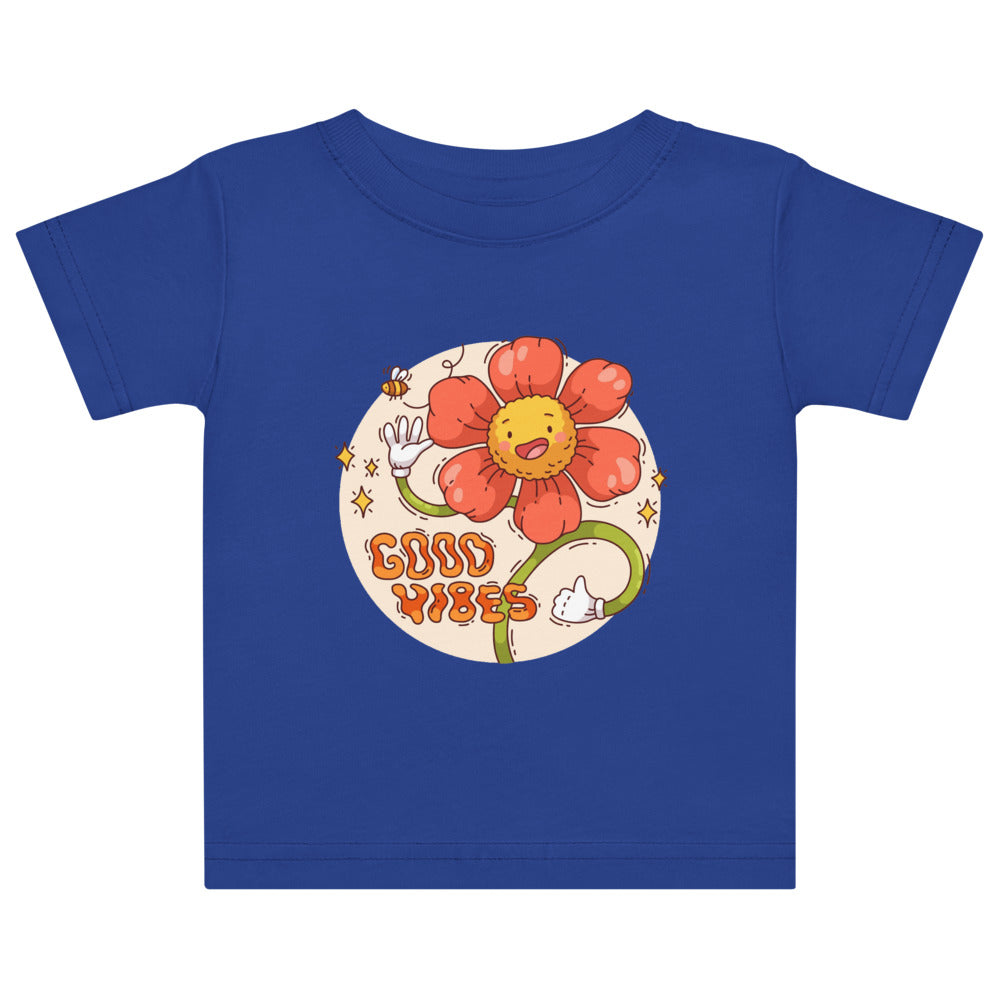 Good vides | Baby Jersey T-Shirt | Rabbit Skins 3322