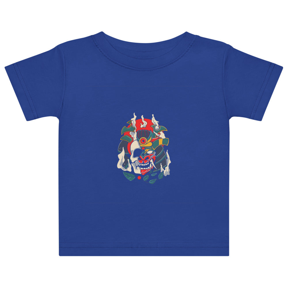 Samurai skull | Baby Jersey T-Shirt | Rabbit Skins 3322