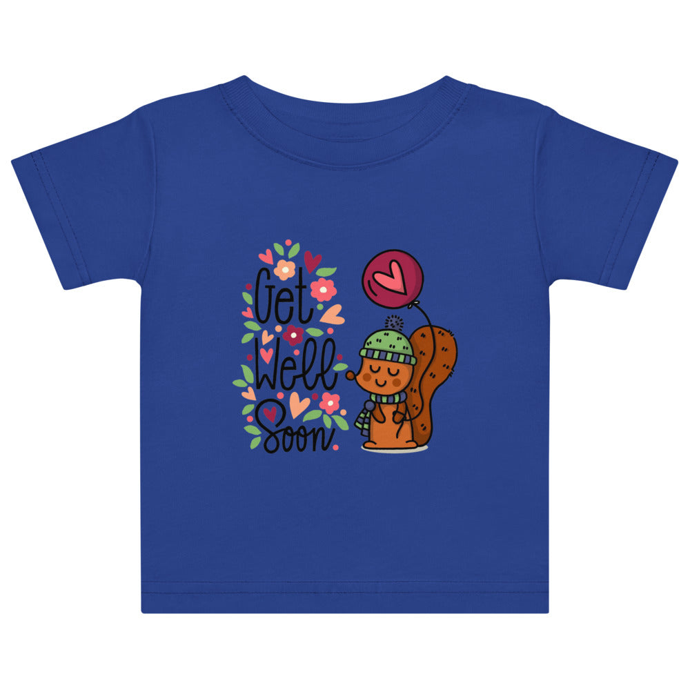 Get well soon | Baby Jersey T-Shirt | Rabbit Skins 3322