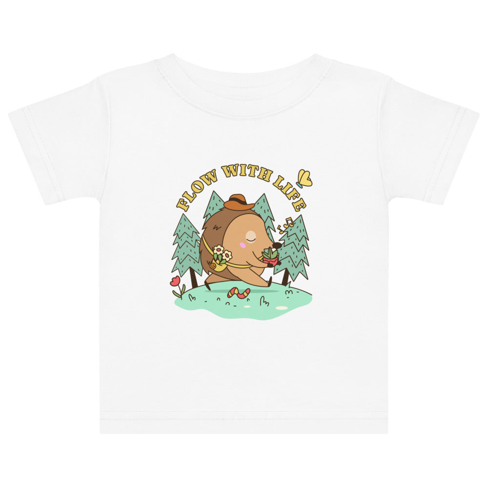 Flow with life | Baby Jersey T-Shirt | Rabbit Skins 3322